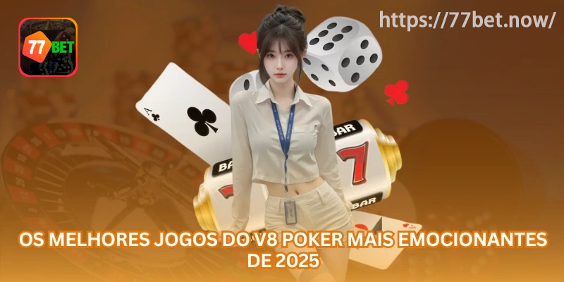 Principais jogos encontrados no V8 Poker