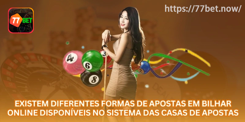 Principais tipos de apostas em bilhar